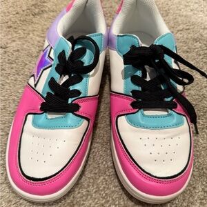 The Children's Place Pink and Blue Kids Sneakers